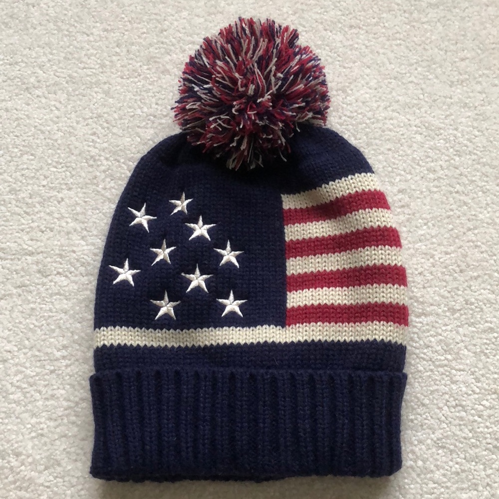 American pompom  hat!